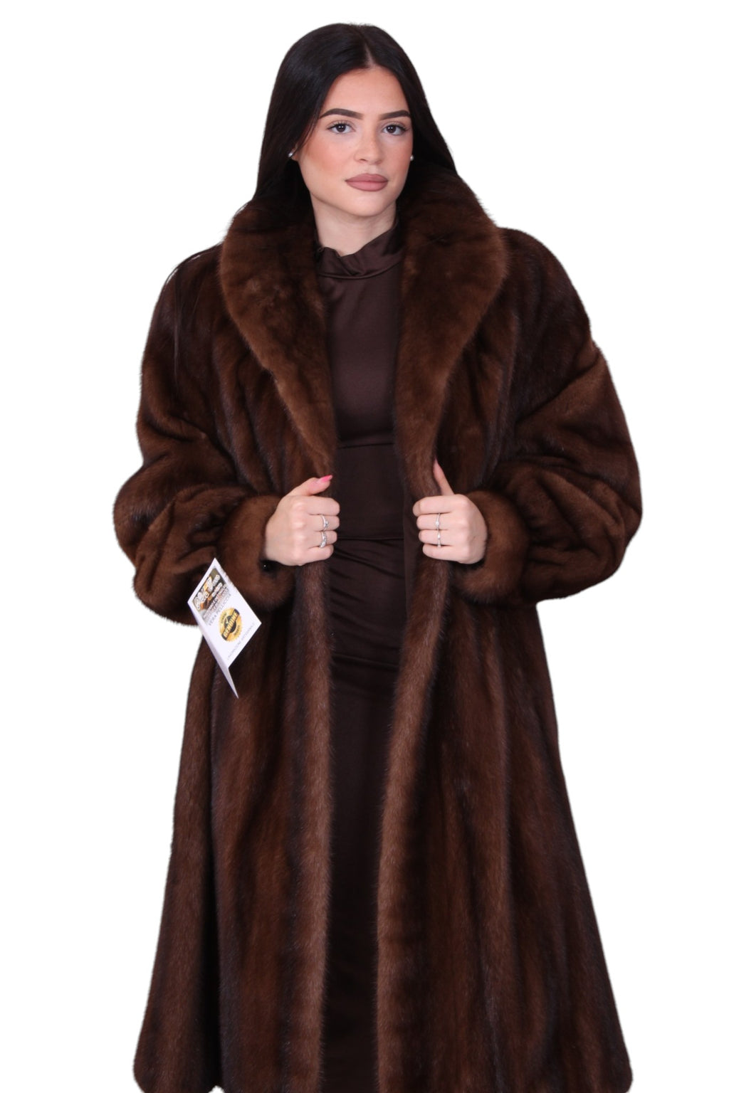 Cappotto pelliccia di visone