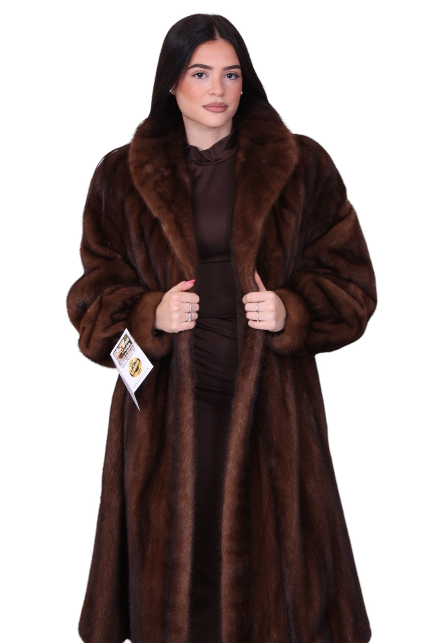 Cappotto pelliccia di visone
