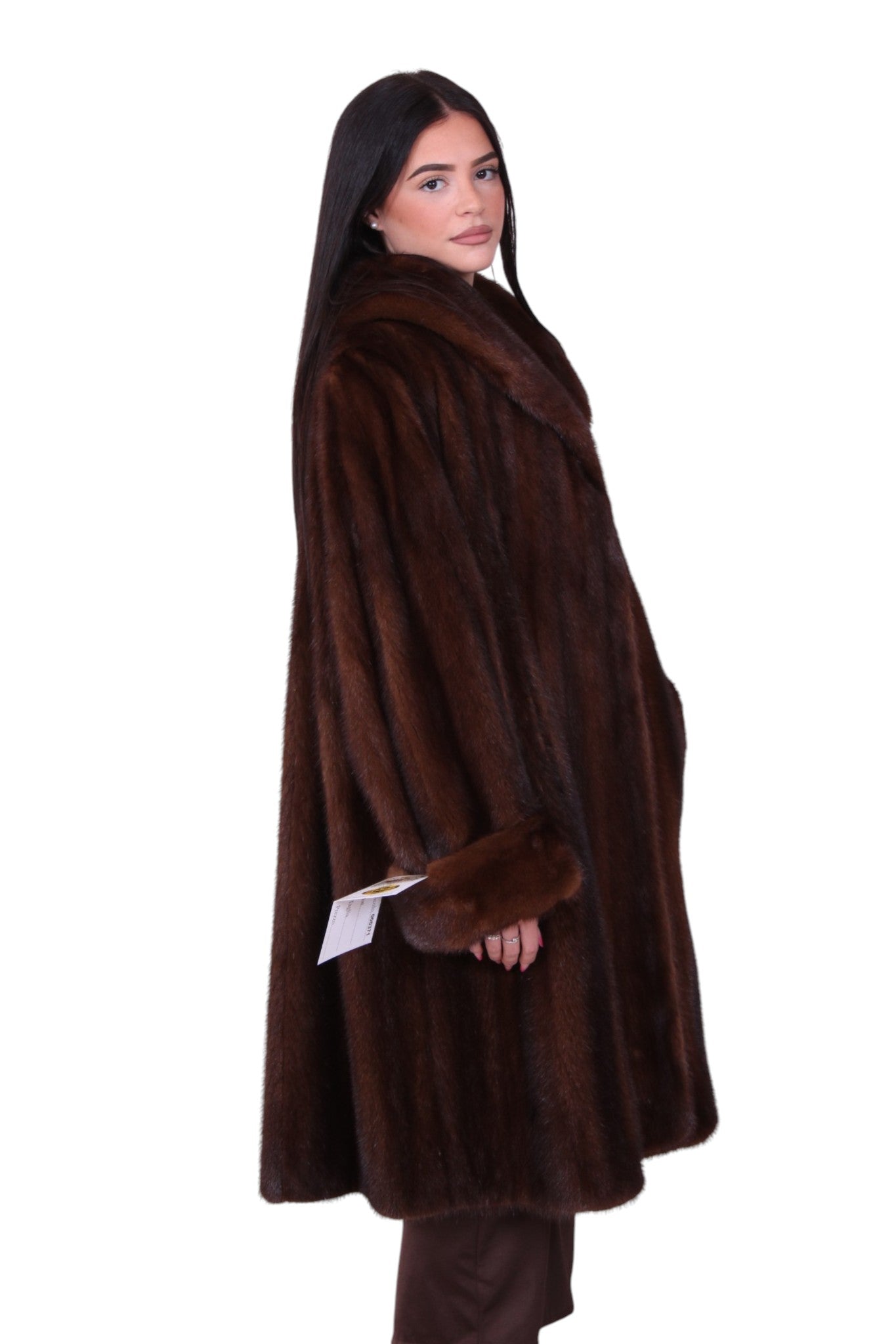 Cappotto pelliccia di visone