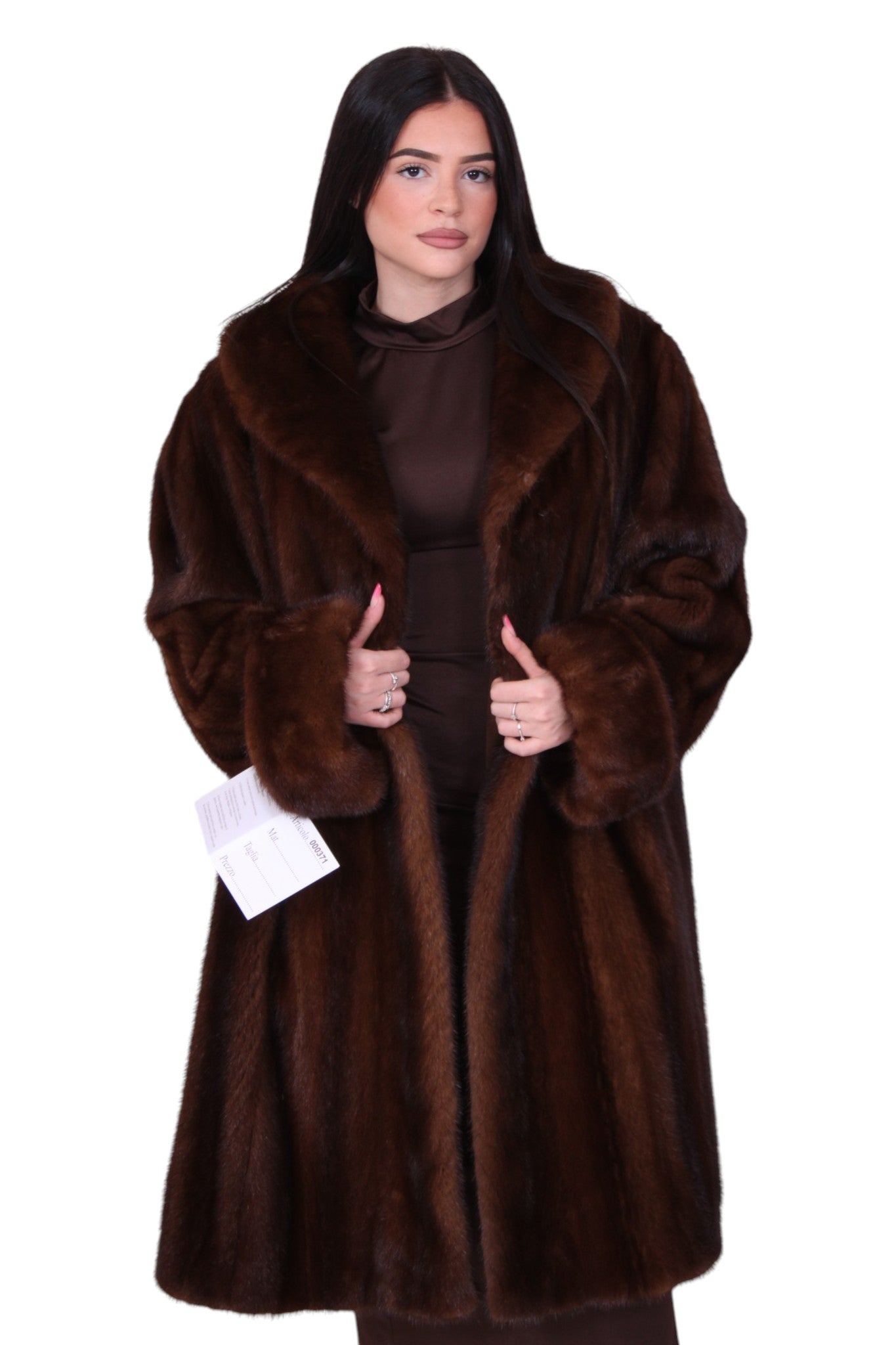 Cappotto pelliccia di visone