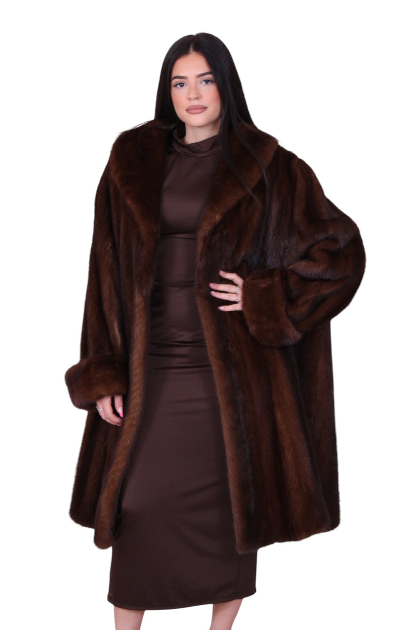 Cappotto pelliccia di visone