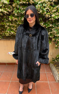 Cappotto pelliccia di visone