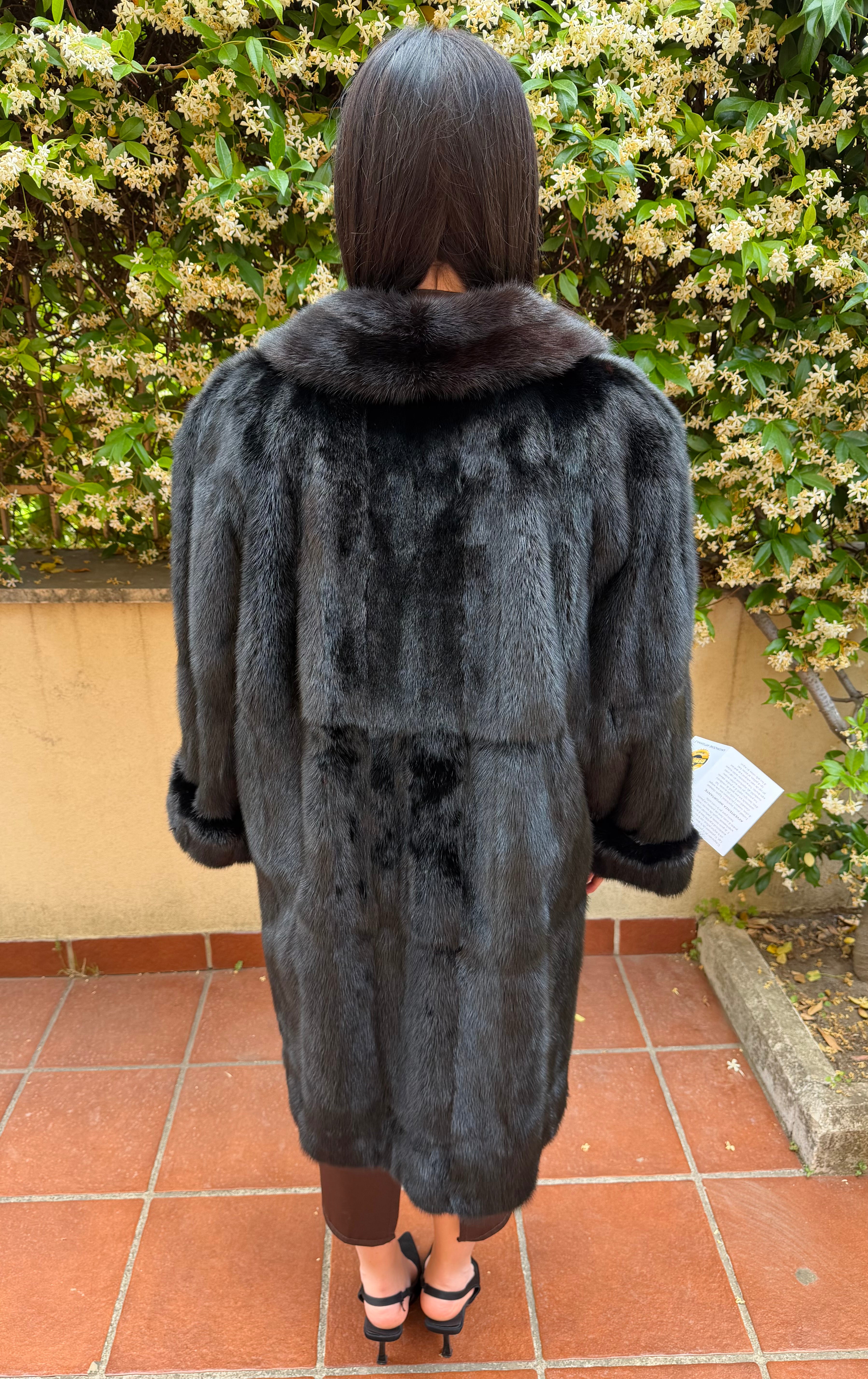 Cappotto pelliccia di visone