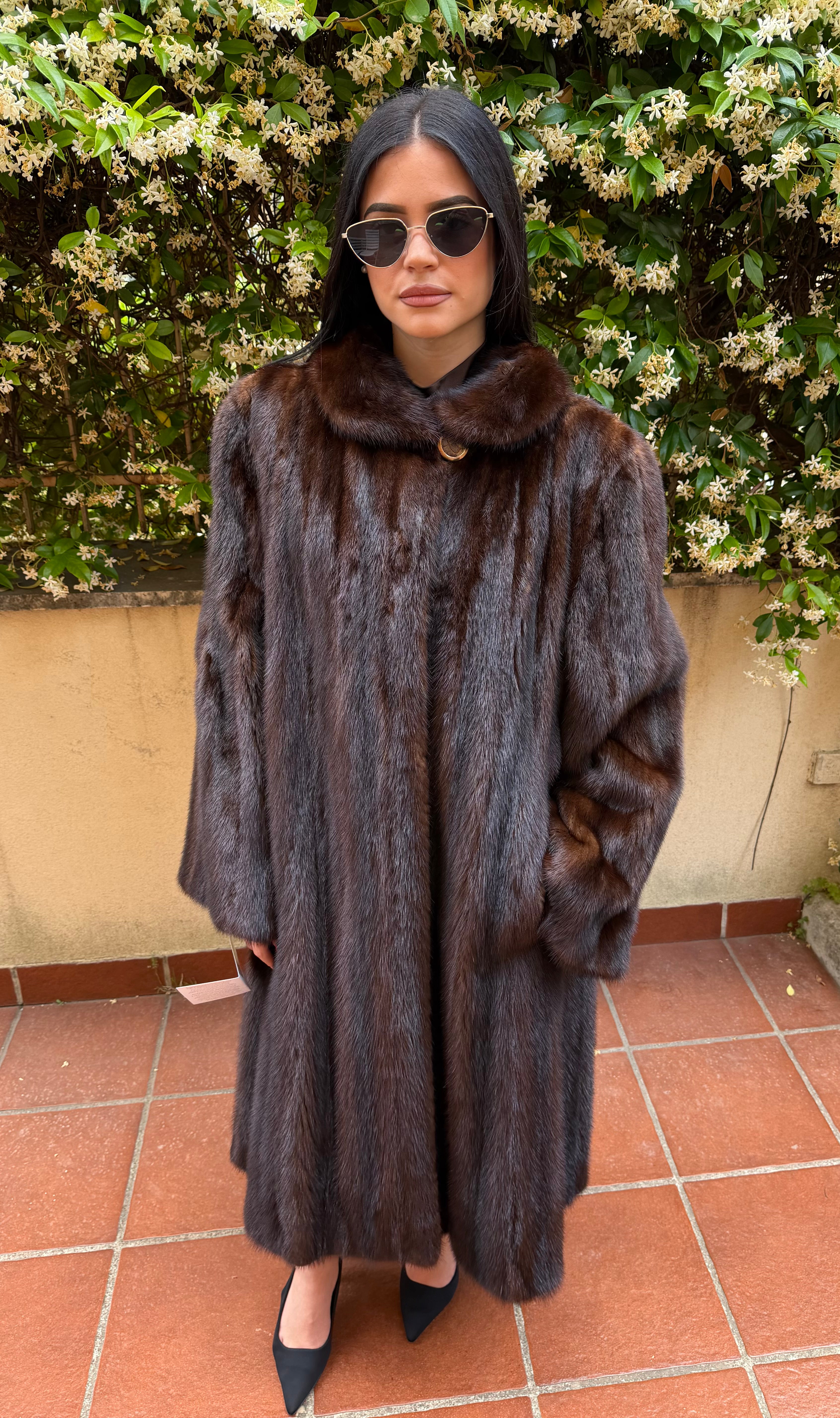 Cappotto pelliccia di visone