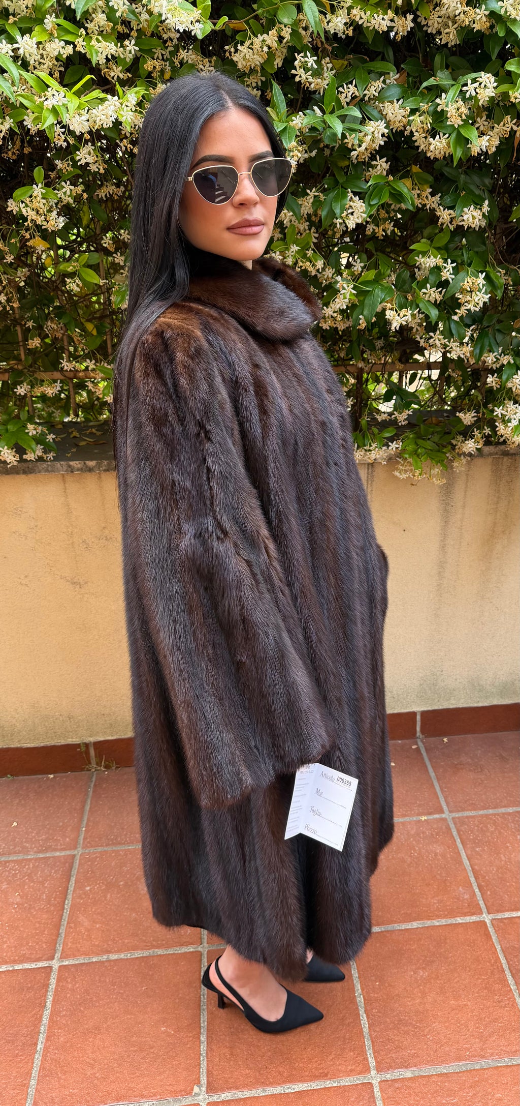 Cappotto pelliccia di visone