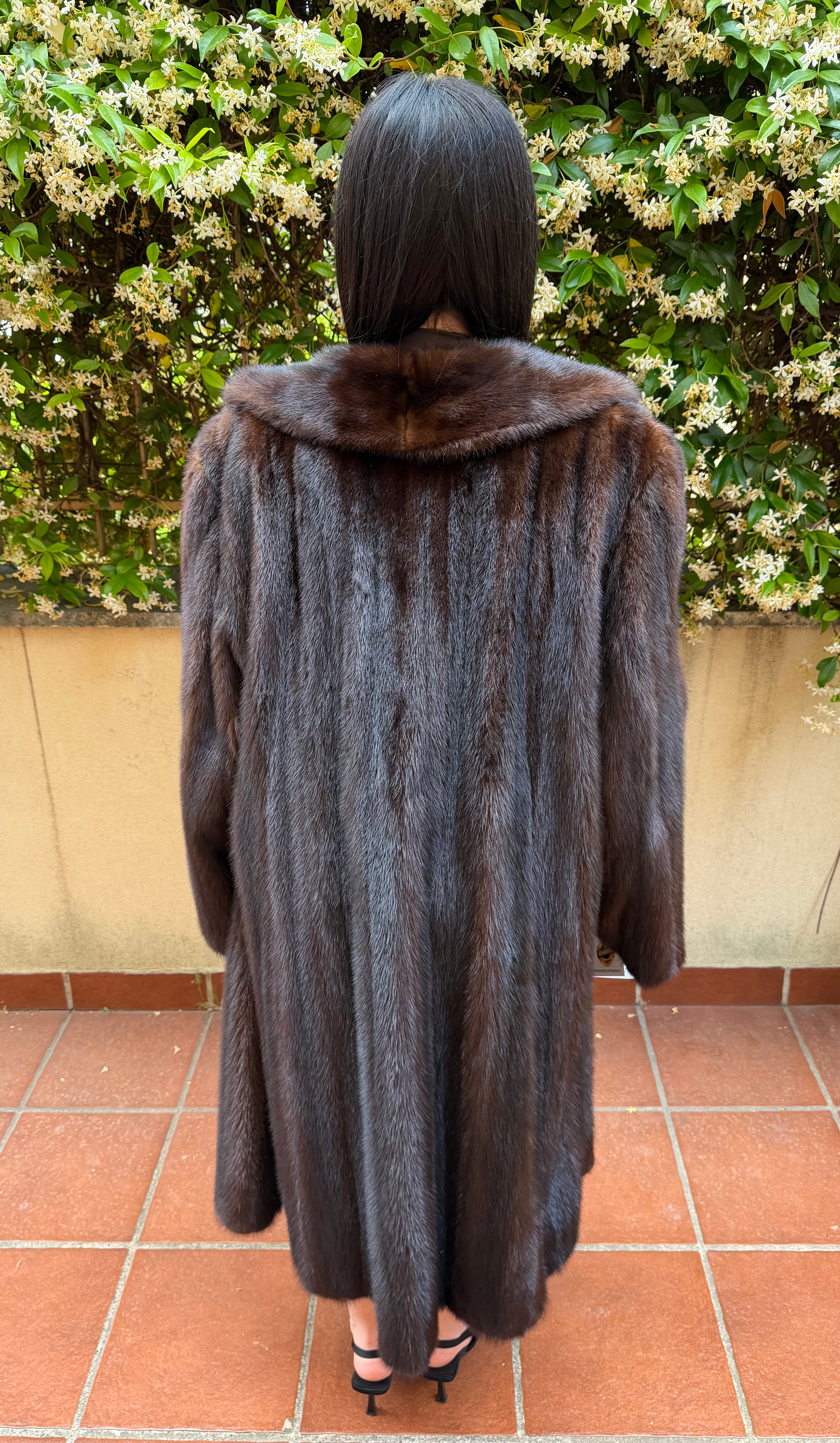 Cappotto pelliccia di visone