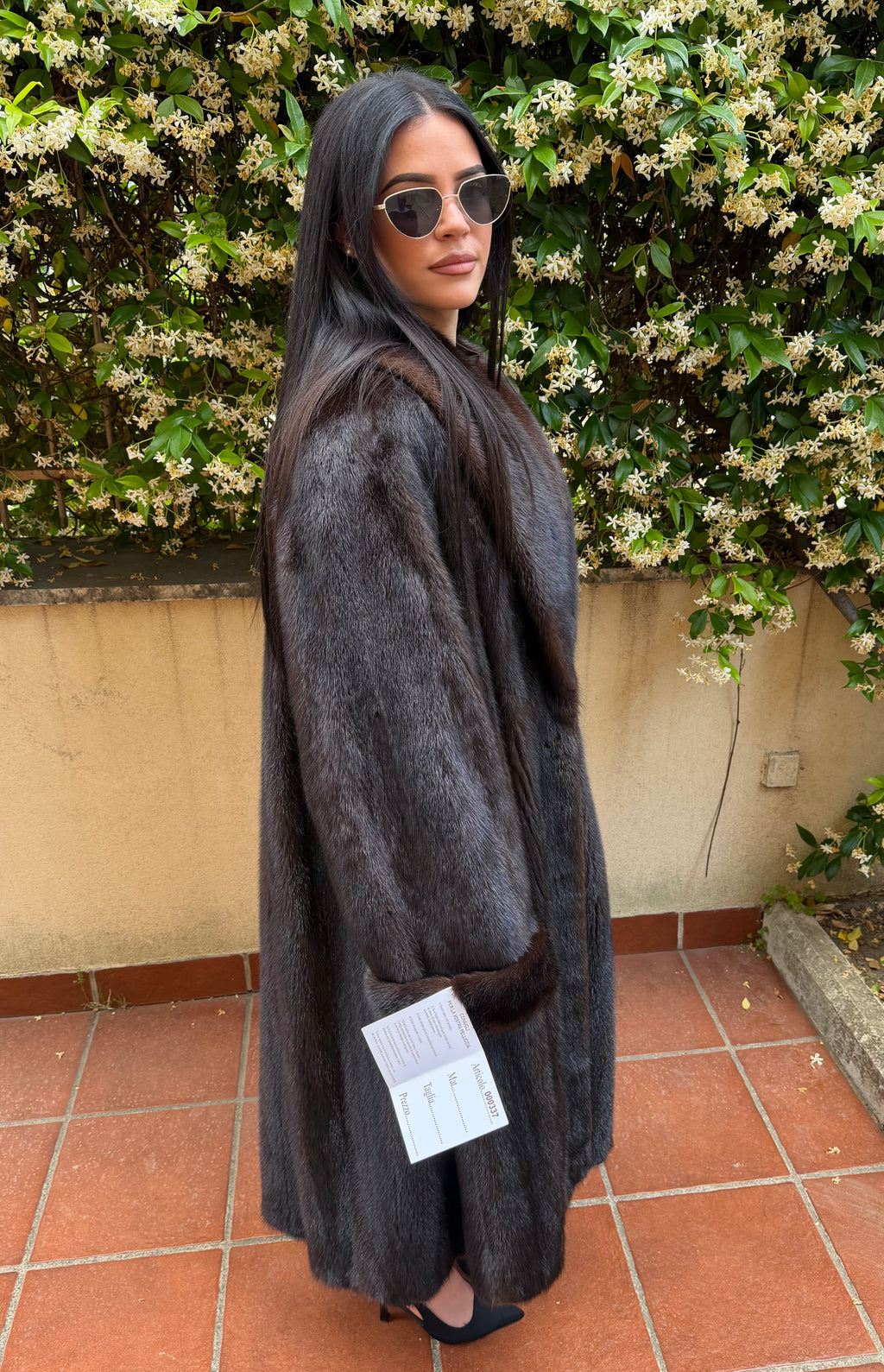 Cappotto pelliccia di visone