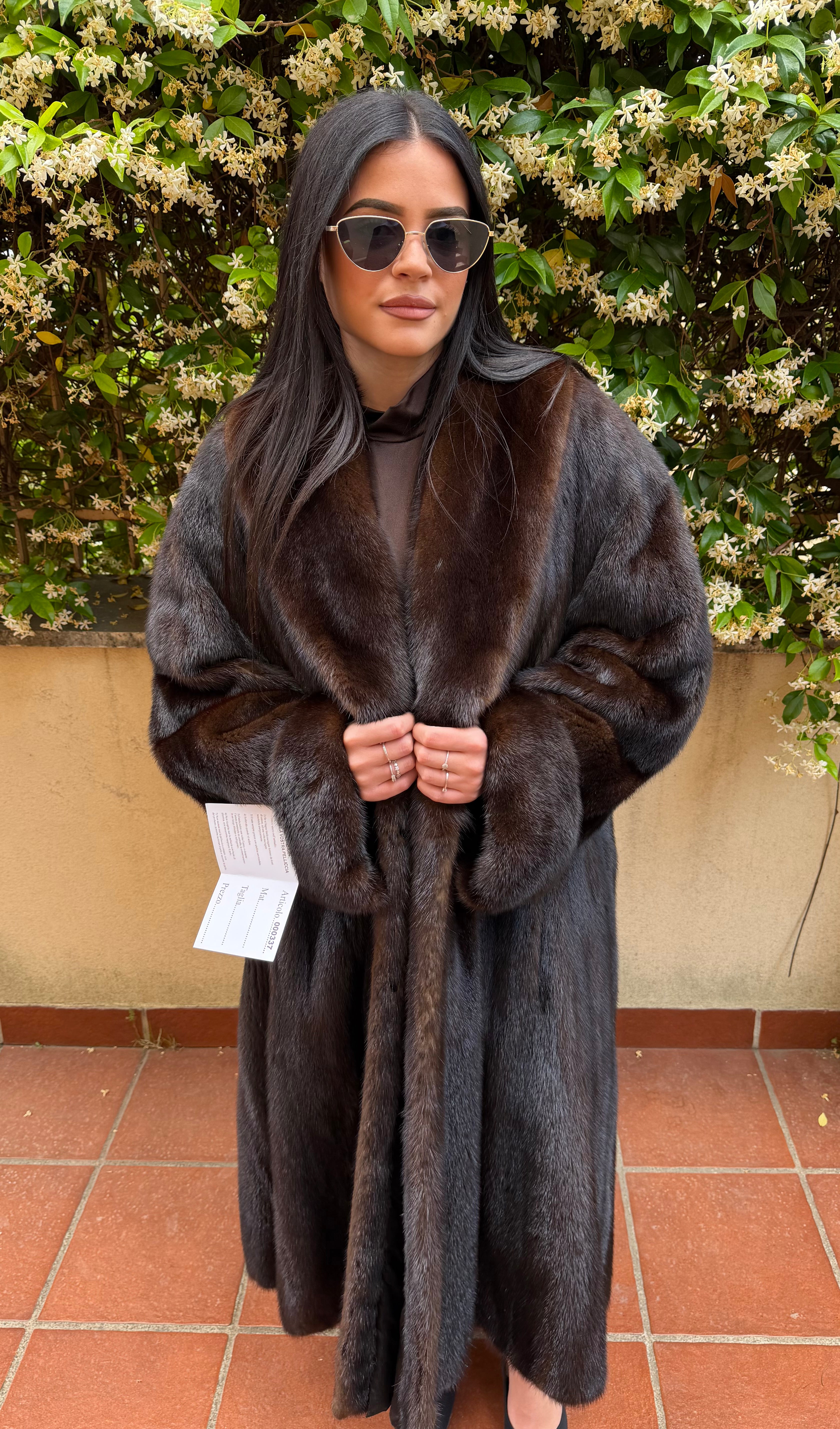 Cappotto pelliccia di visone