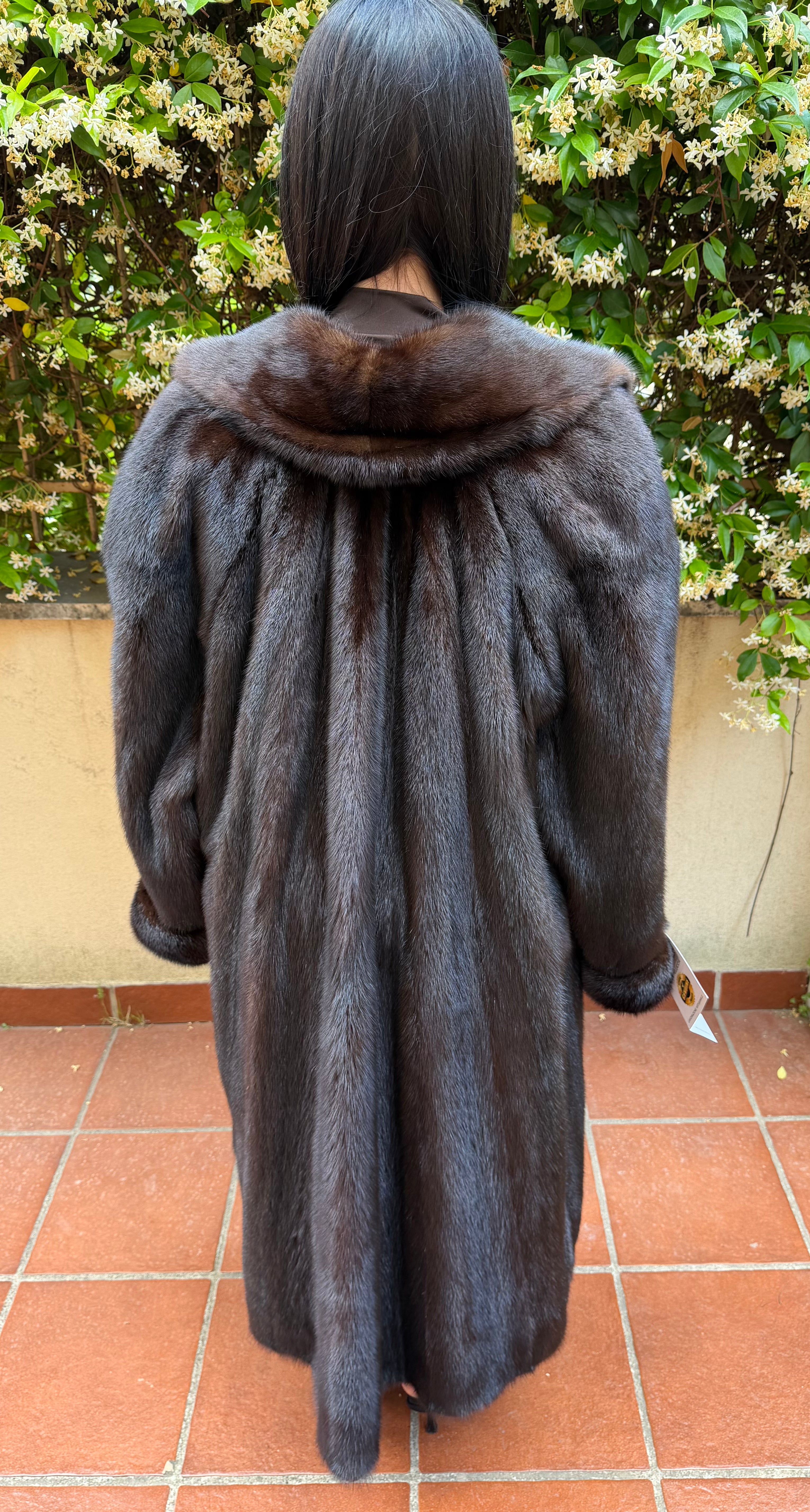 Cappotto pelliccia di visone