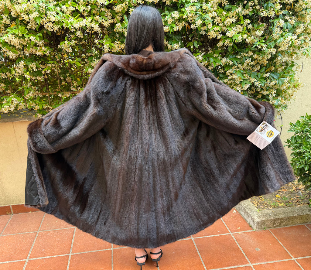 Cappotto pelliccia di visone