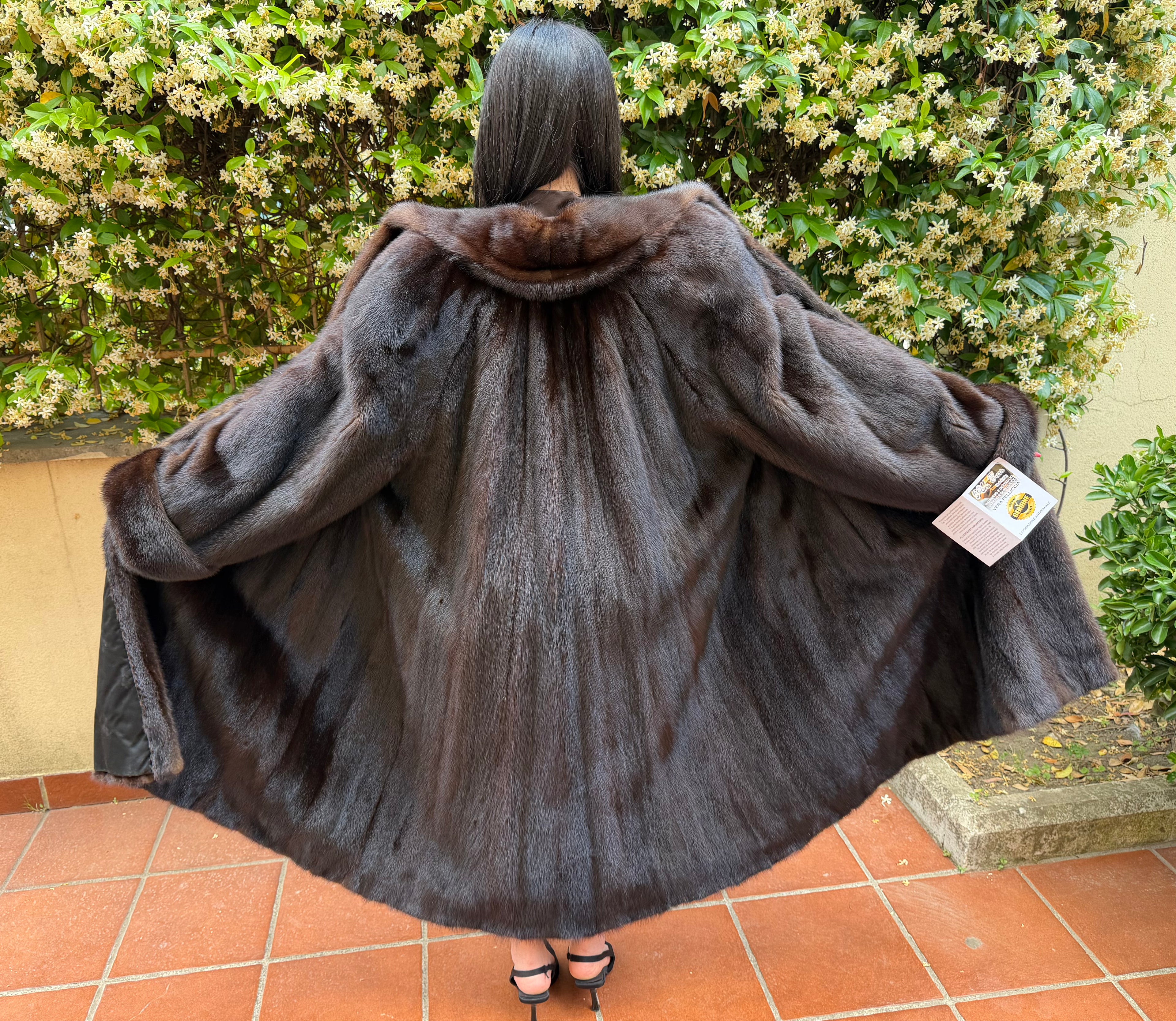 Cappotto pelliccia di visone