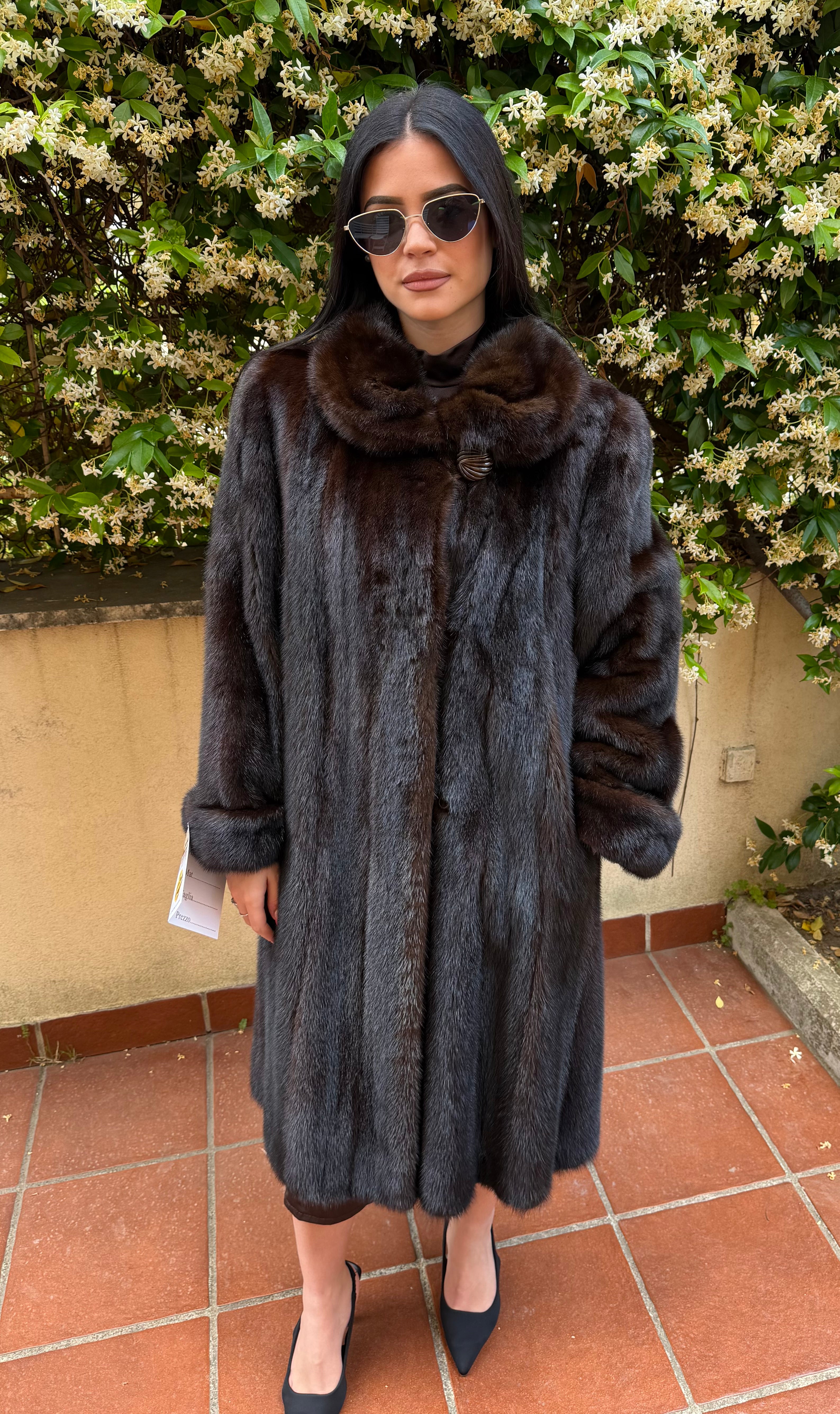 Cappotto pelliccia di visone