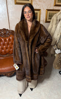 Cappotto pelliccia di visone