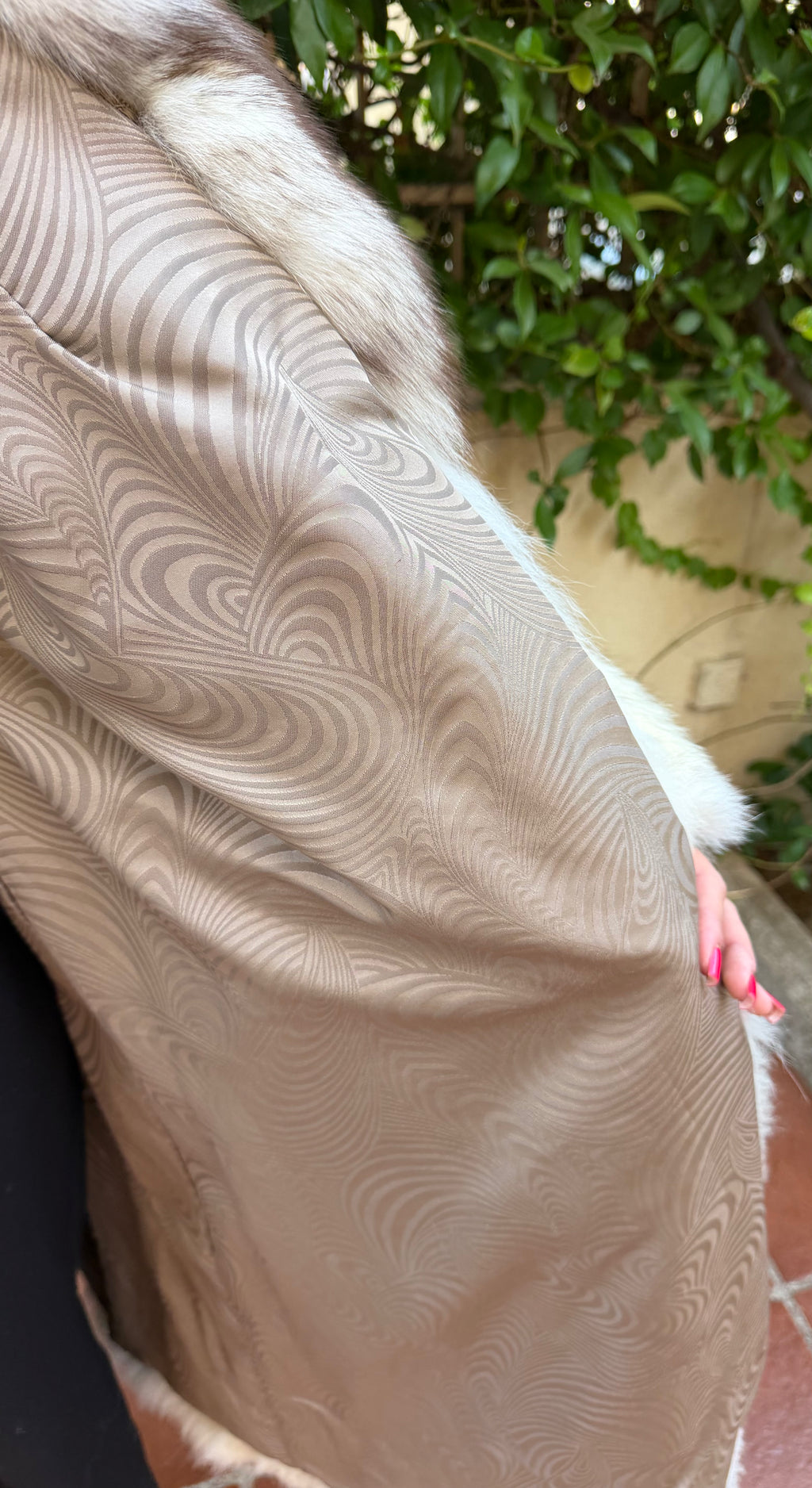 Cappotto pelliccia volpe