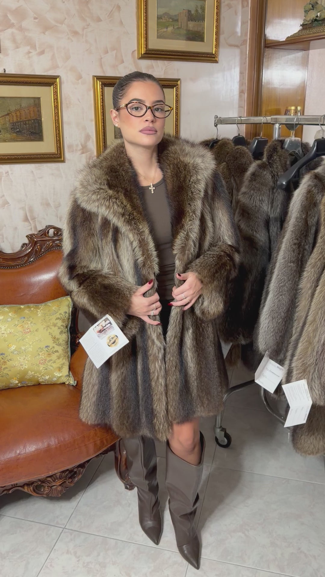 Giacca pelliccia (raccoon)