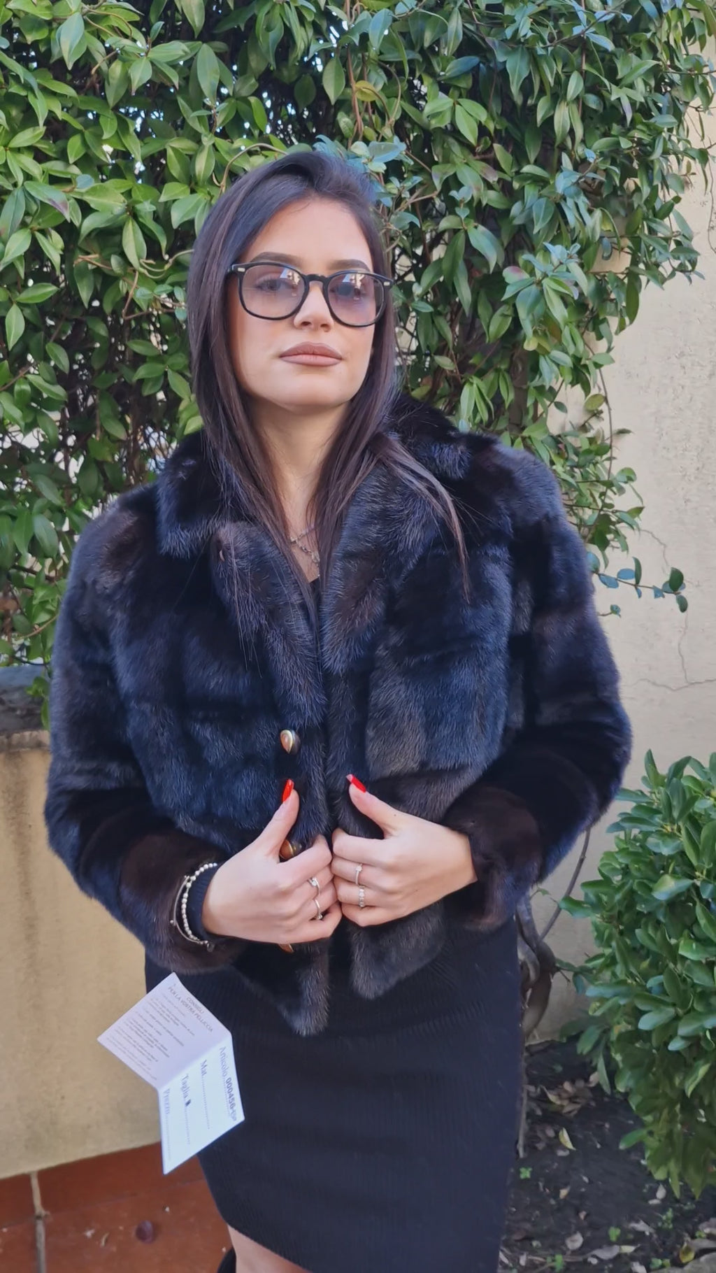 giacca bolero di visone
