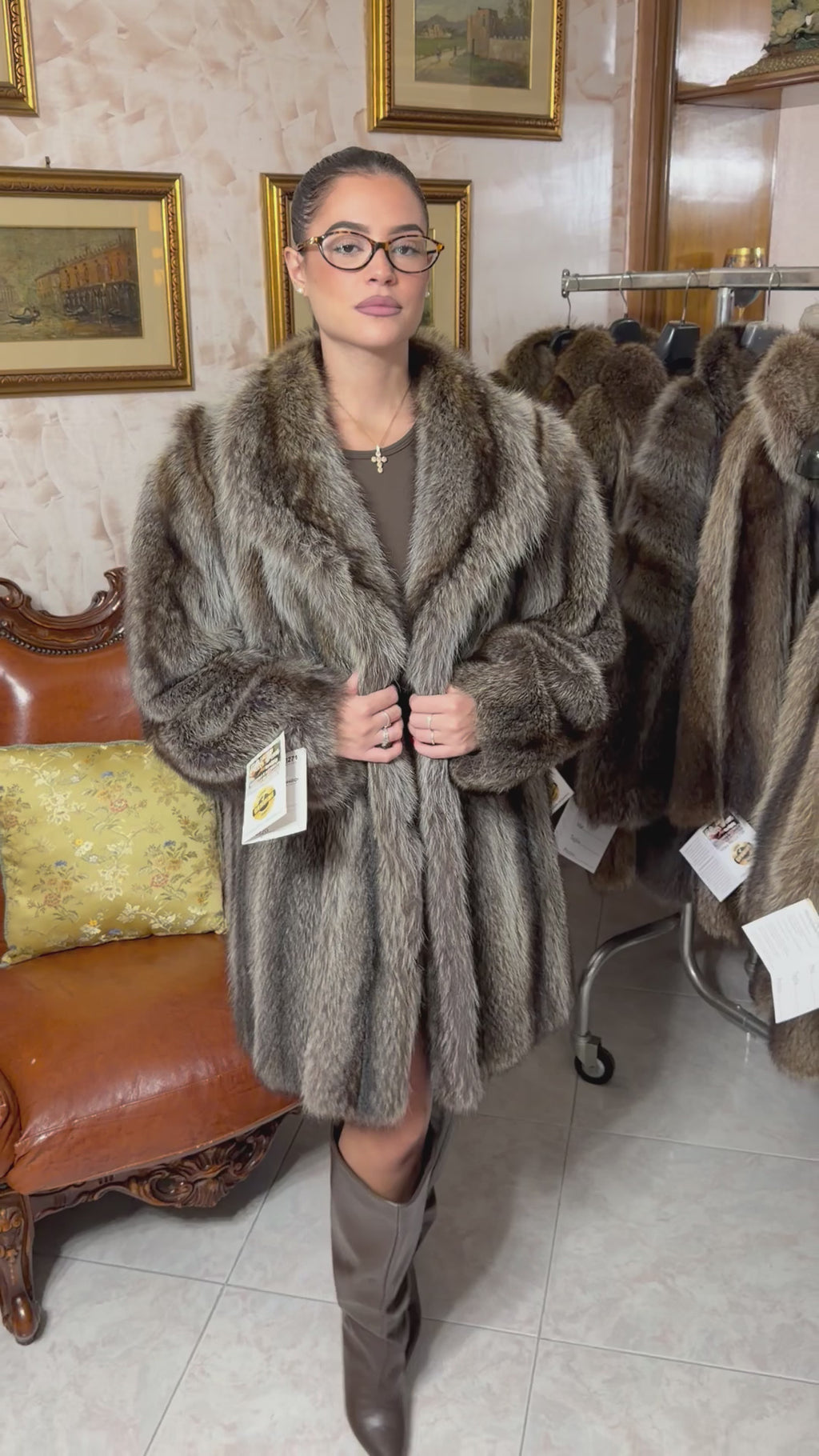 Giacca pelliccia (raccoon)