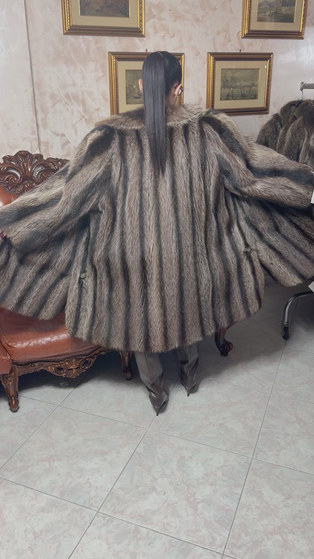 Cappotto pelliccia (raccoon)