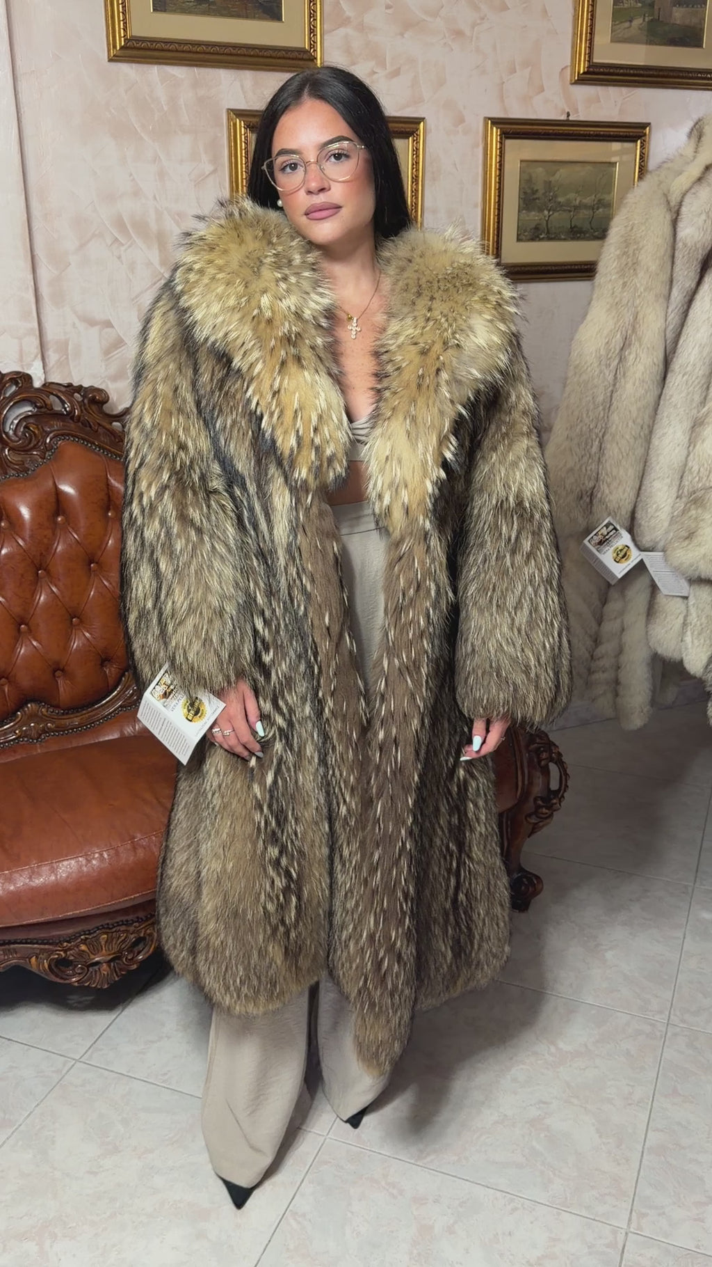Cappotto pelliccia di murmasky