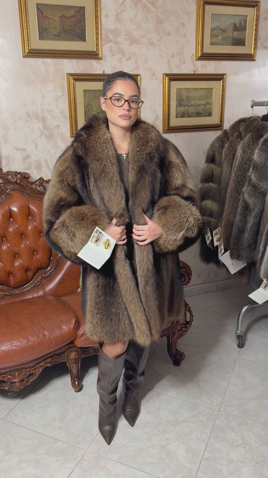 Giacca pelliccia (raccoon)