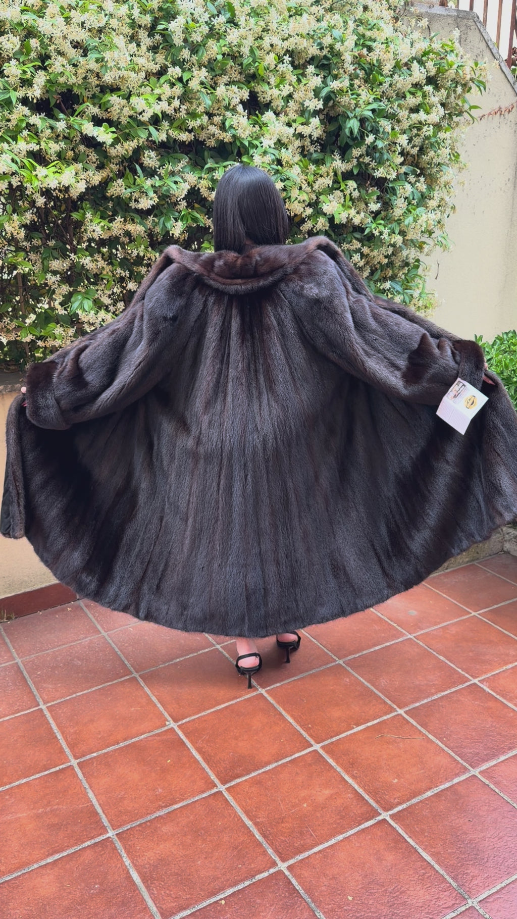 Cappotto pelliccia di visone