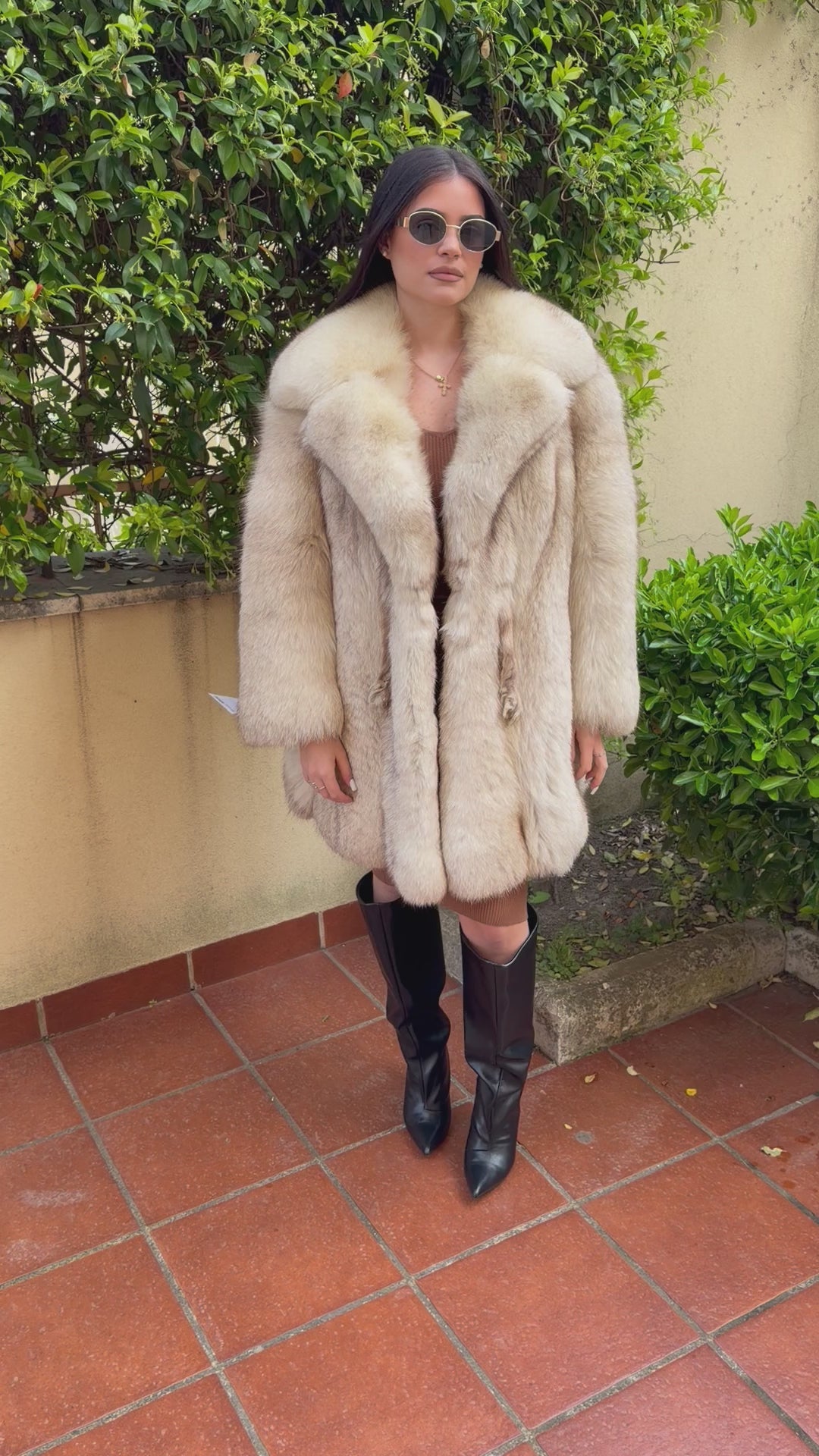 Fuchspelzjacke